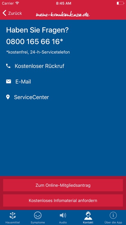 BKK VBU Hausmittel App screenshot-4