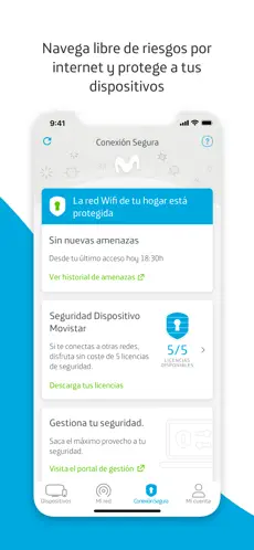 Captura de Pantalla 5 Smart WiFi de Movistar iphone