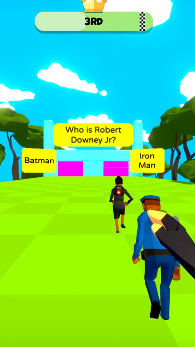 Trivia Run 3D screenshot 3