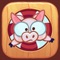 In the fast-paced game, you’ll try to bounce the pig as many times in a row as possible before sinking
