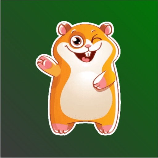 Cute Hamster Sticker icon