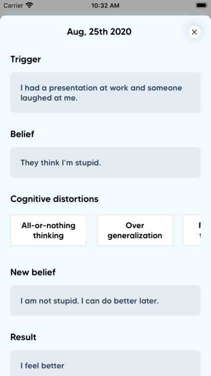 CBT Self-Care Journal screenshot-7