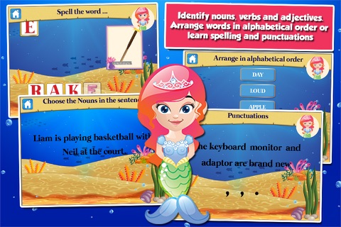 Mermaid Princess: 2nd Grade screenshot 4