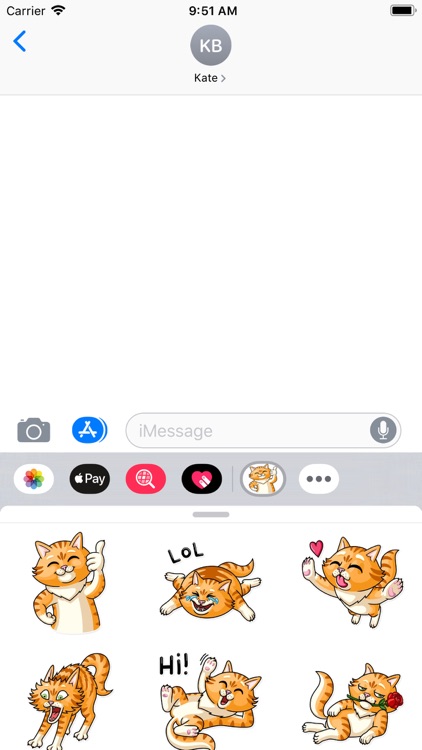 Cat Cattres Stickers Pack