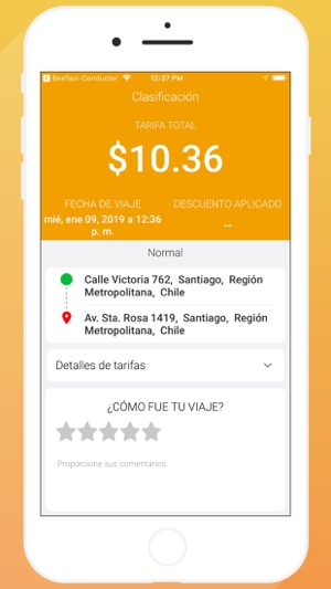 BeeTaxi Chile(圖8)-速報App