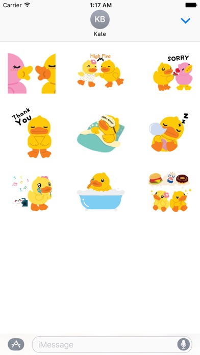 Animated Cute Duck Sticker screenshot 2