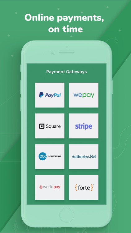 Invoice & Time Tracking - Zoho