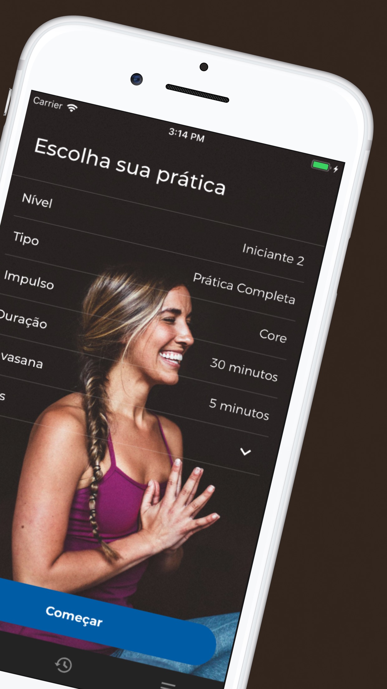 Screenshot do app Yoga | Down Dog