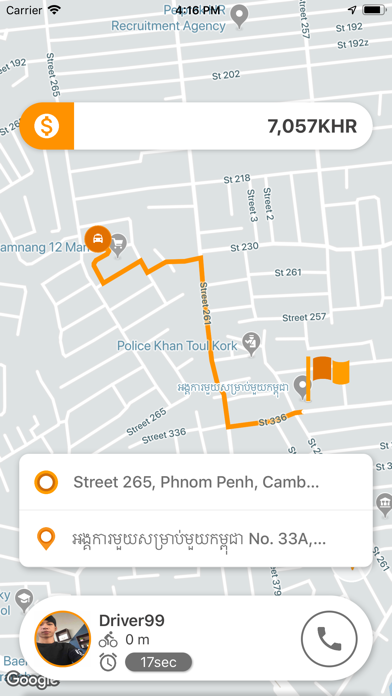 Pickup App Cambodia screenshot 4