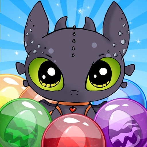 Bubble Shooter Dragon Rescue iOS App