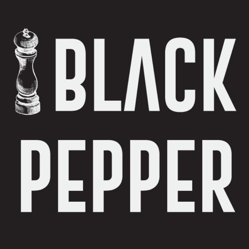 Black Pepper Pizza Icon