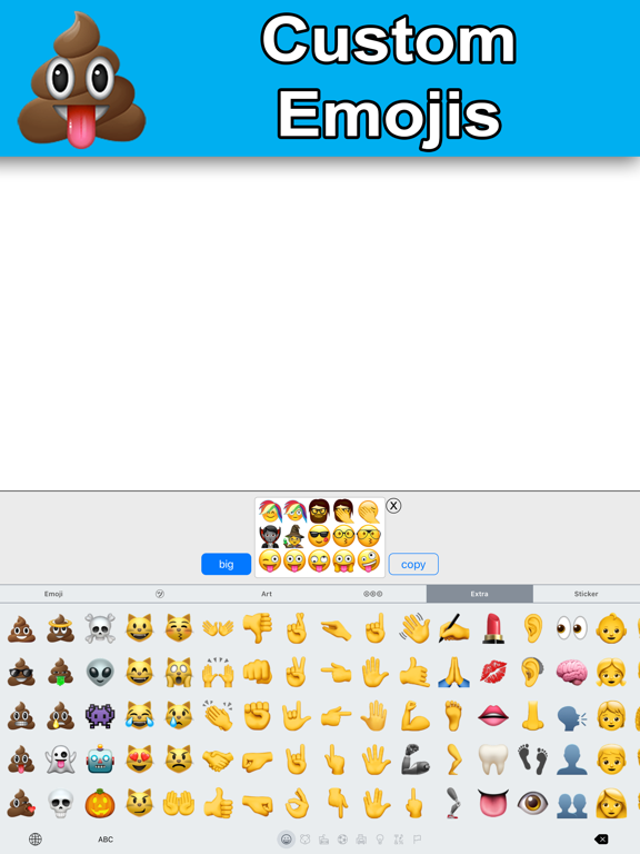 New Emoji - Extra Smileys screenshot 3