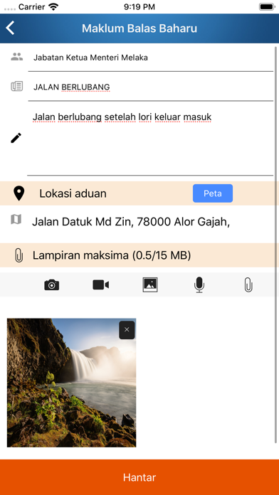 Respons Rakyat Melaka screenshot 4