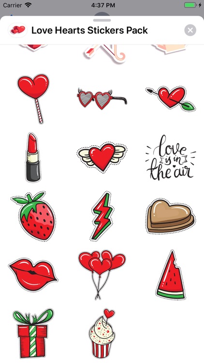 Romantic Couple Love Stickers by IMAD MBARKI