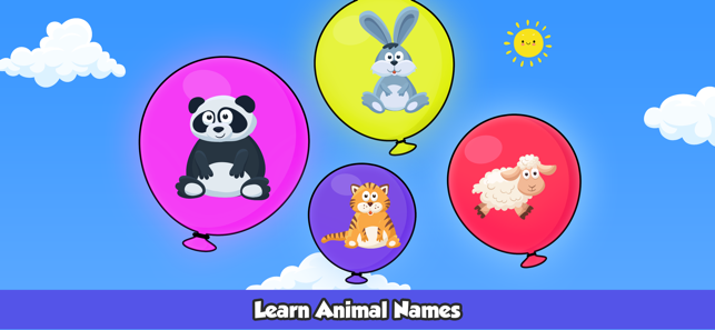 Balloon Pop Baby Learning Game(圖3)-速報App