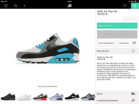 JD Sports screenshot 3