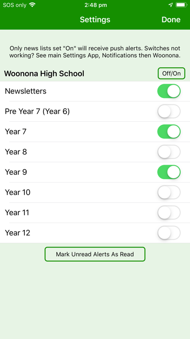 How to cancel & delete Woonona High School - Enews from iphone & ipad 3