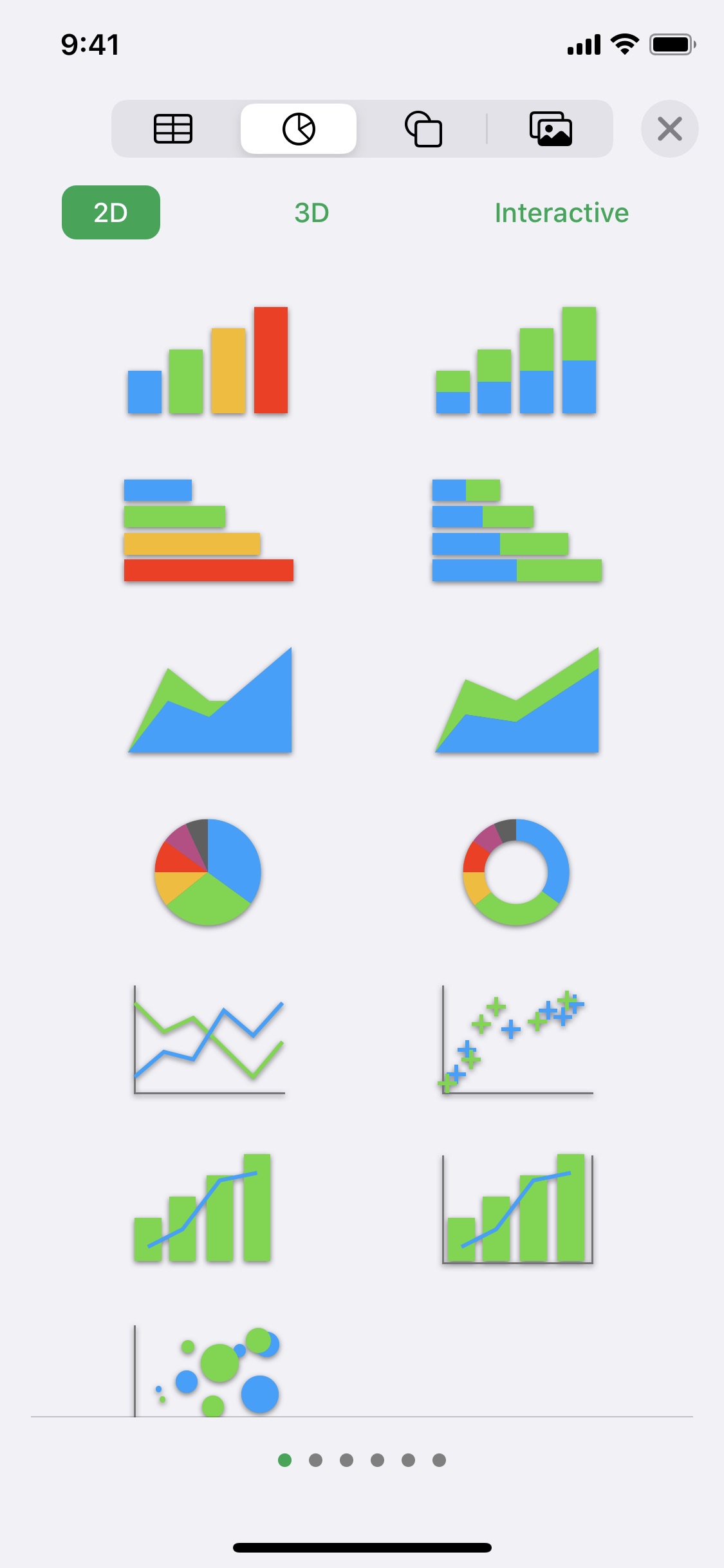 Screenshot do app Numbers
