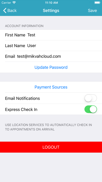 MikvahCloud screenshot 4