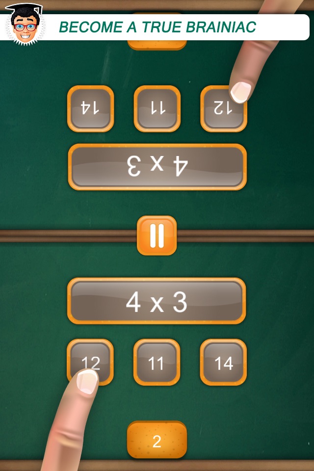 Math Fight: 2 Player Math Game screenshot 3