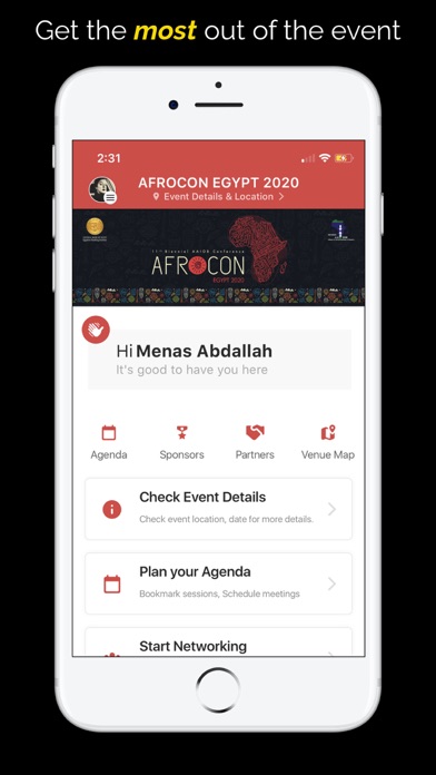 AFROCON EGYPT 2020 screenshot 2