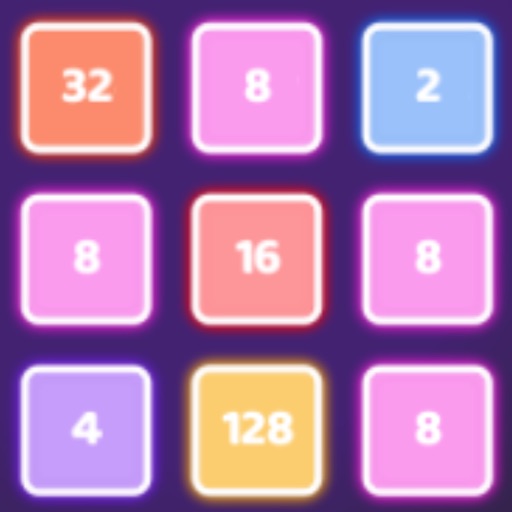 Neon 2048