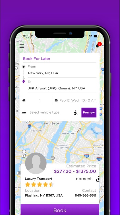 Lux: Professional Ridesharing screenshot-3