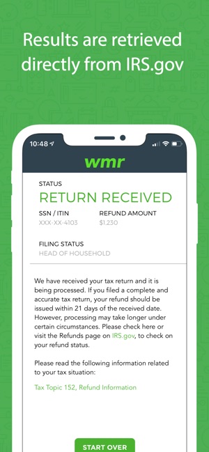 Where’s My Refundo? IRS Status(圖2)-速報App