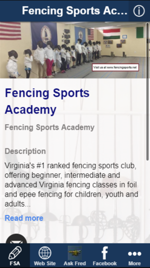 Fencing Sports Academy.