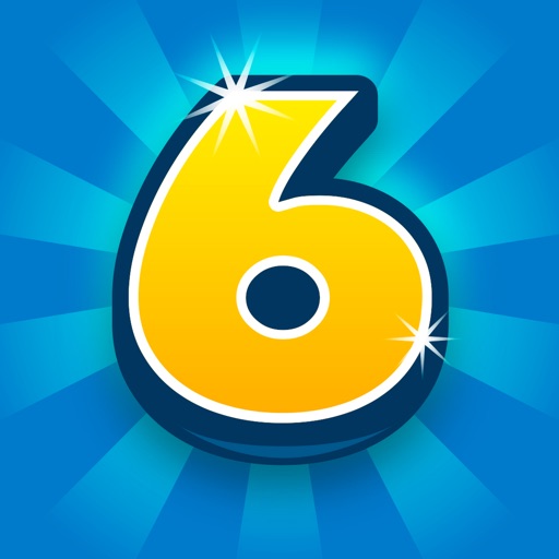 6 Numbers by Brainbow Icon