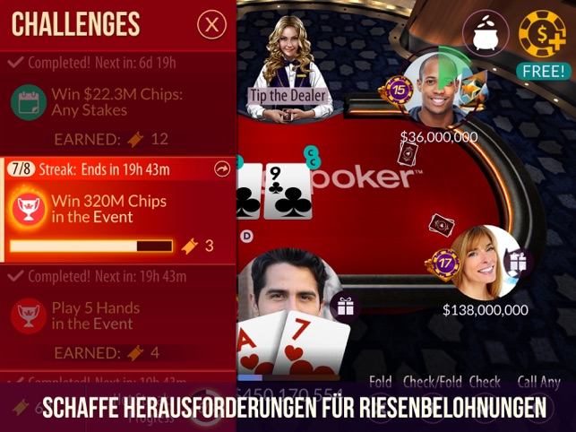 Poker 4 personen chips online