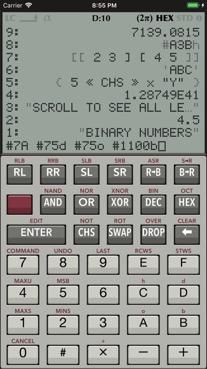 RPN 28x Calc screenshot-3