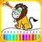 Icon Animal Colour Drawing Book