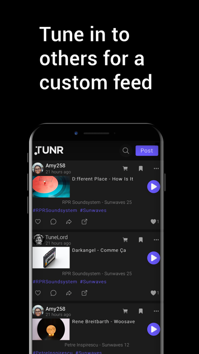 Tunr - Social Music Hub screenshot 4