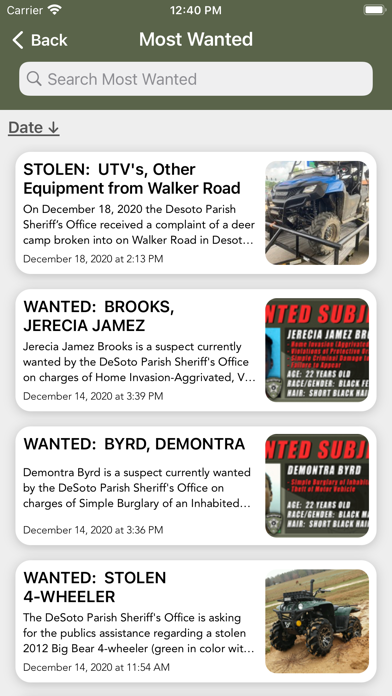 DeSoto Parish Sheriff's Office screenshot 3