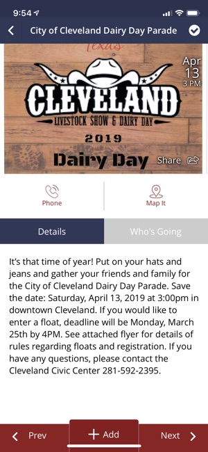 Visit Cleveland Texas(圖2)-速報App