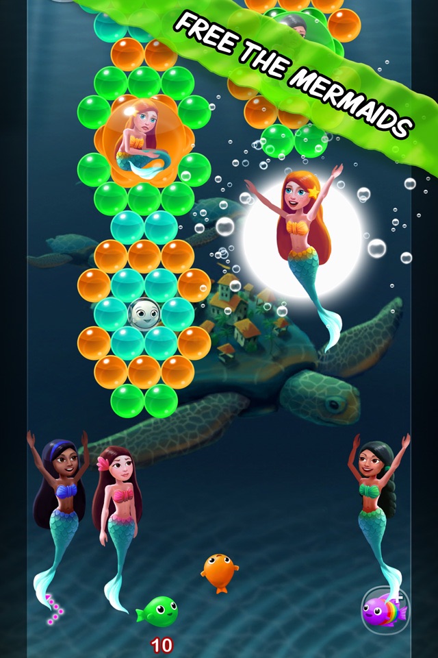 Bubble Fins - Bubble Shooter screenshot 3