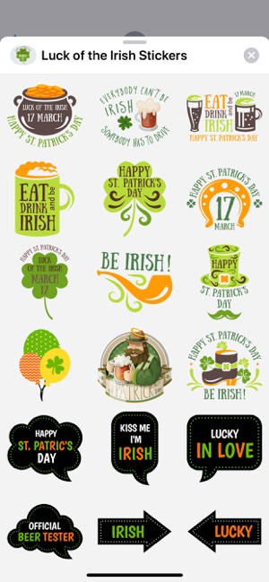 Luck of the Irish Stickers(圖2)-速報App