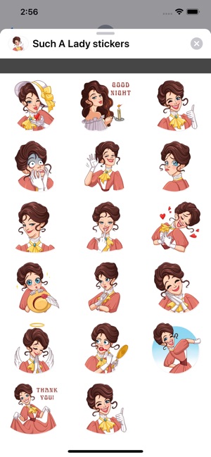 Such A Lady stickers pack(圖2)-速報App