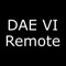 An app to act as a remote control for a DAE VI Pre-amp