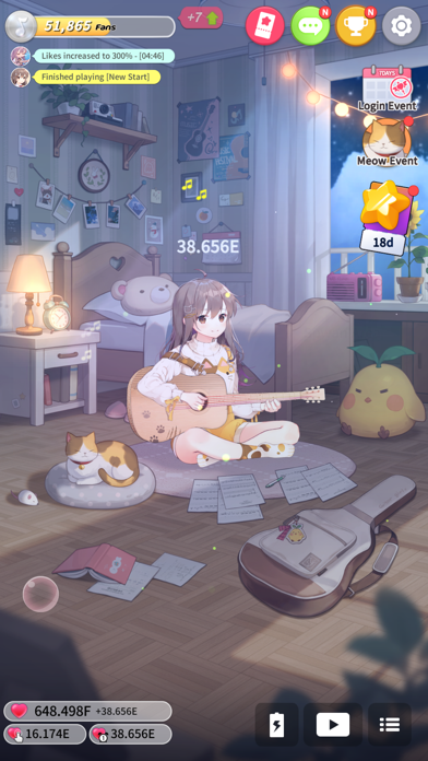 Guitar Girl:Relaxing MusicGame screenshot 4