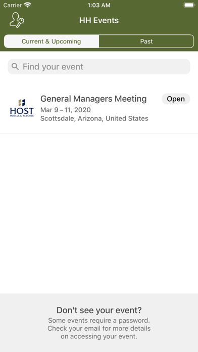 Host Hotels Events screenshot 2
