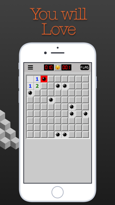 ■Minesweeper Block Cube Puzzle screenshot 3