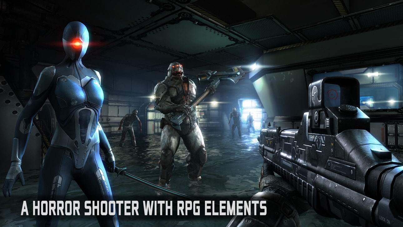 Dead Effect 2: Space Zombies - Free Hack screenshot 2 - iOS game interface