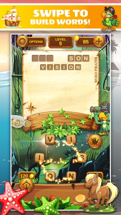 Word Pirates: Word Puzzle Game screenshot-3