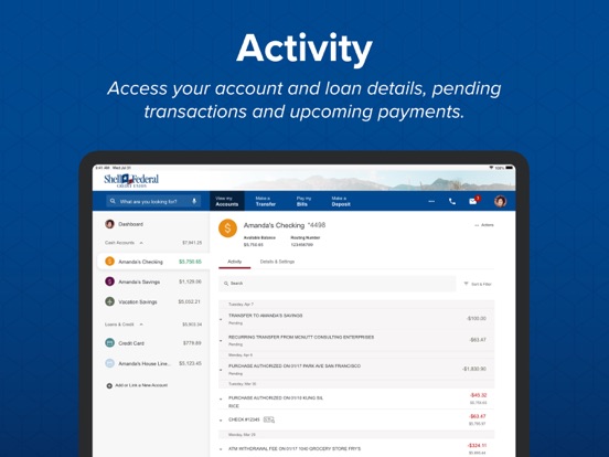 Shell FCU Mobile screenshot 2