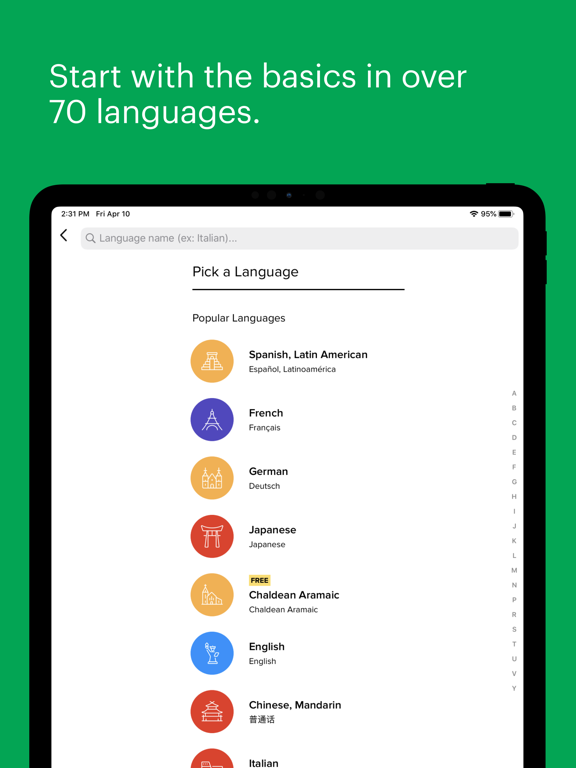 Mango Languages: Learning screenshot 2