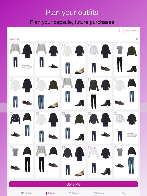 Pureple Outfit Planner App Price Drops