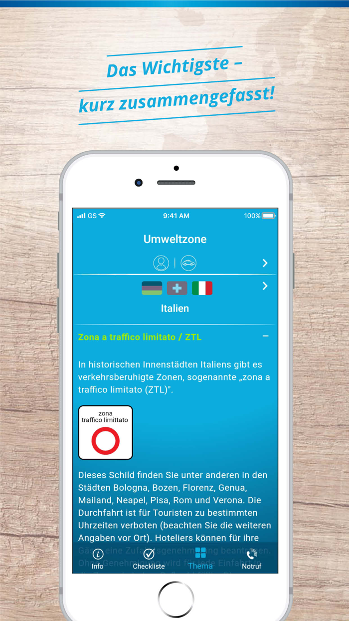 Mit dem Auto ins Ausland