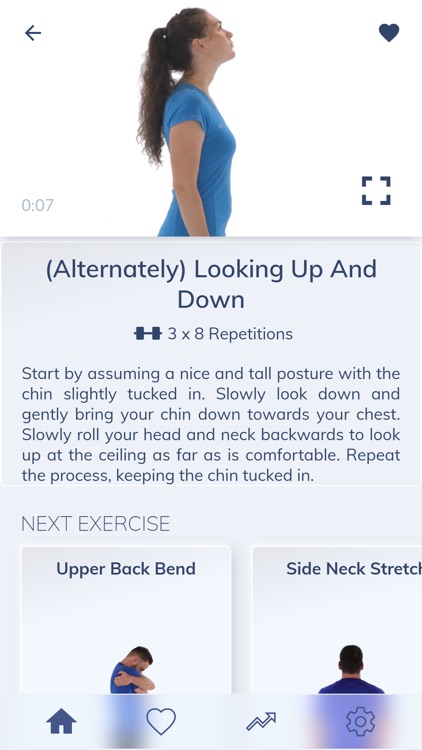 One Neck Pain Exercise Workout screenshot-4